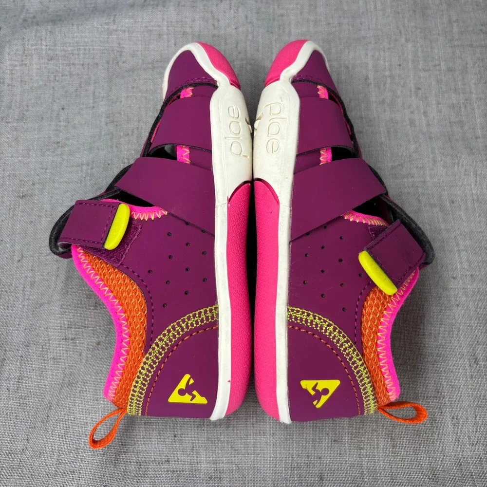 PLAE Sam 2.0 Sandals Fuchsia Pink Orange Fisherman Active Water Shoes Size 10.5